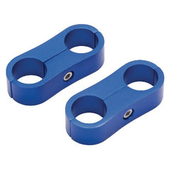 Russell 654312 Hose Separator For -8 Braided Blue Anodize
