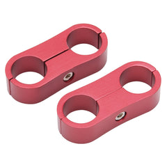 Russell 654330 Hose Separator For -12 Braided Hose Red Anodize