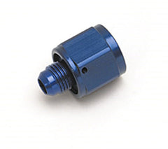 Russell 660000 Blue Anodized -6 Tube Coupling Nut W/ Flared Reducer To -4 AN Male