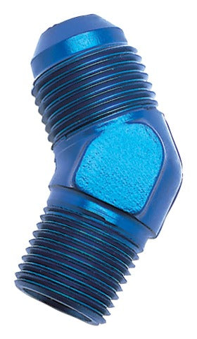Russell 660100 Fitting -6 AN Male X 1/8in NPT Male 45 Deg