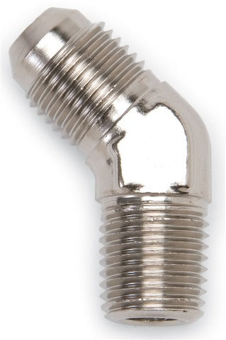 Russell 660101 Fitting Endura -6 AN Male X 1/8in NPT Male 45 Deg