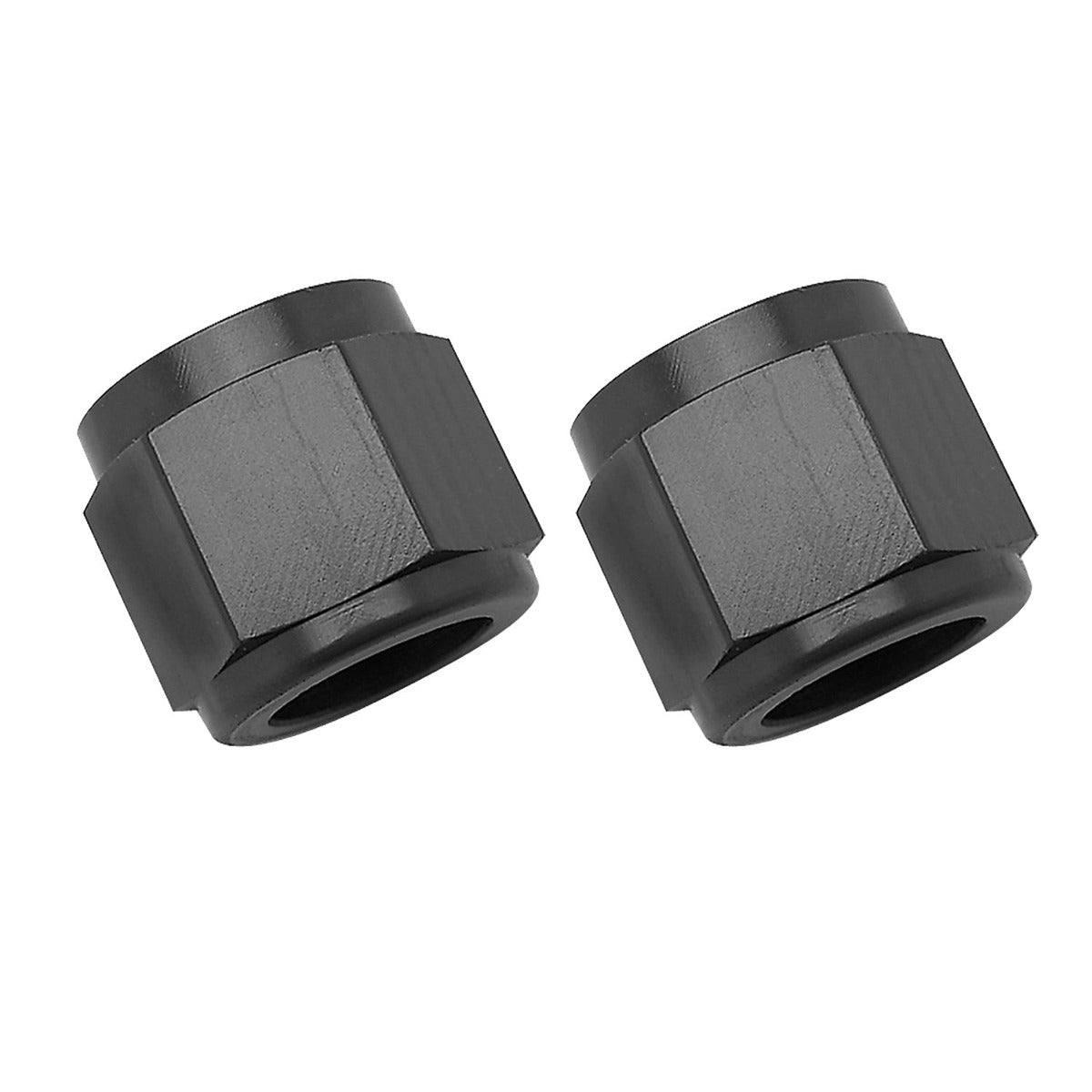 Russell 660585 Adapter Fitting. Tube Nut. #8. Black Finish
