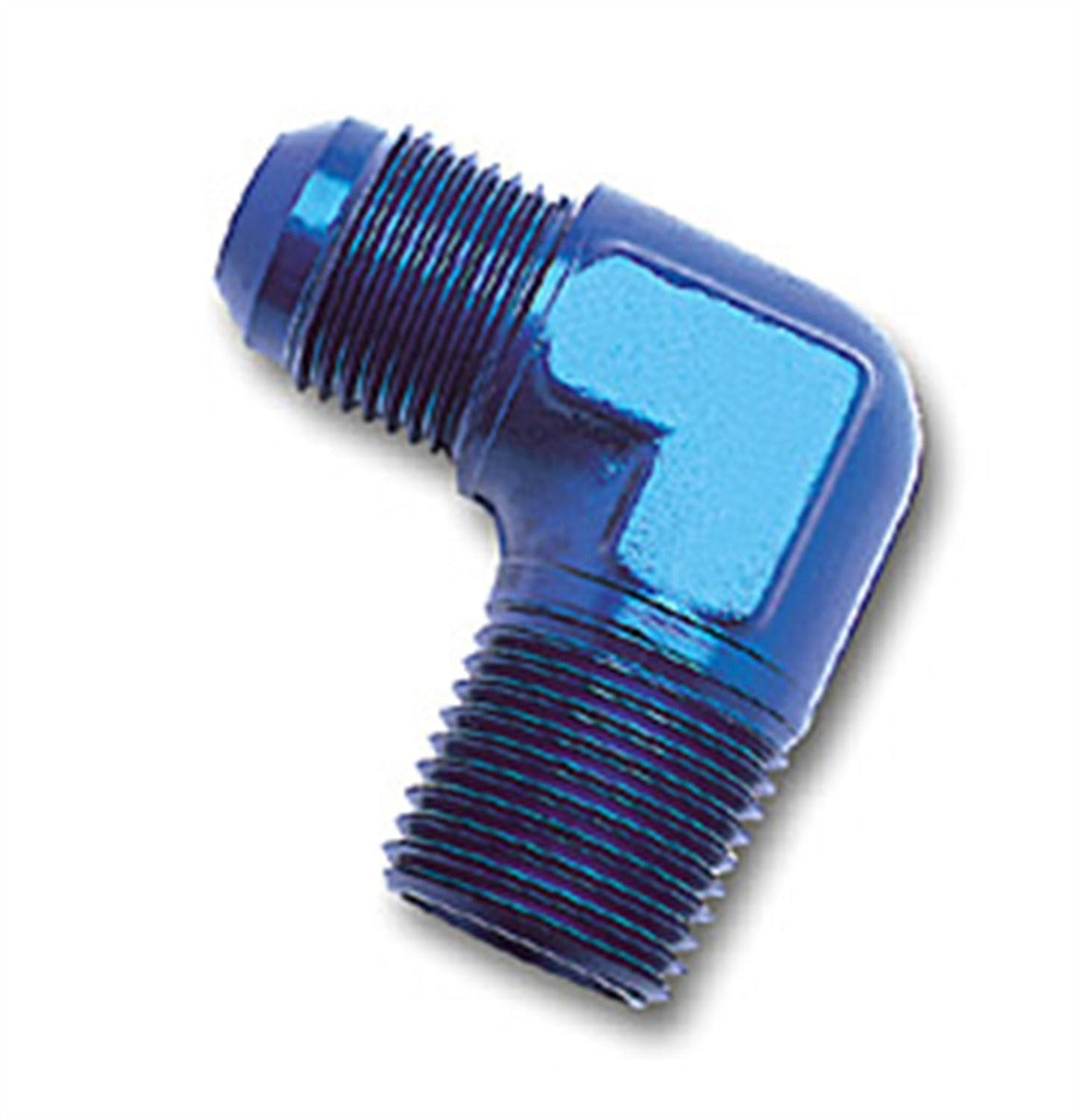 Russell 660720 Fitting -6AN Male X 1/2in NPT Male 90 Degree