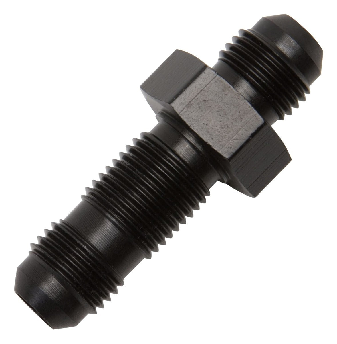 Russell 661183 Adapter -6 Straigth Flare Bulkhead Black
