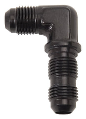 Russell 661253 Elbow 90-Deg Flare Bulkhead - #6 - Black