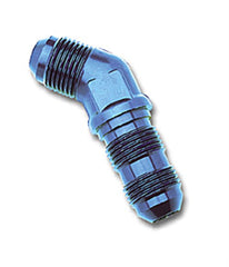 Russell 661390 Bulkhead 45-Deg Flare Fitting #6