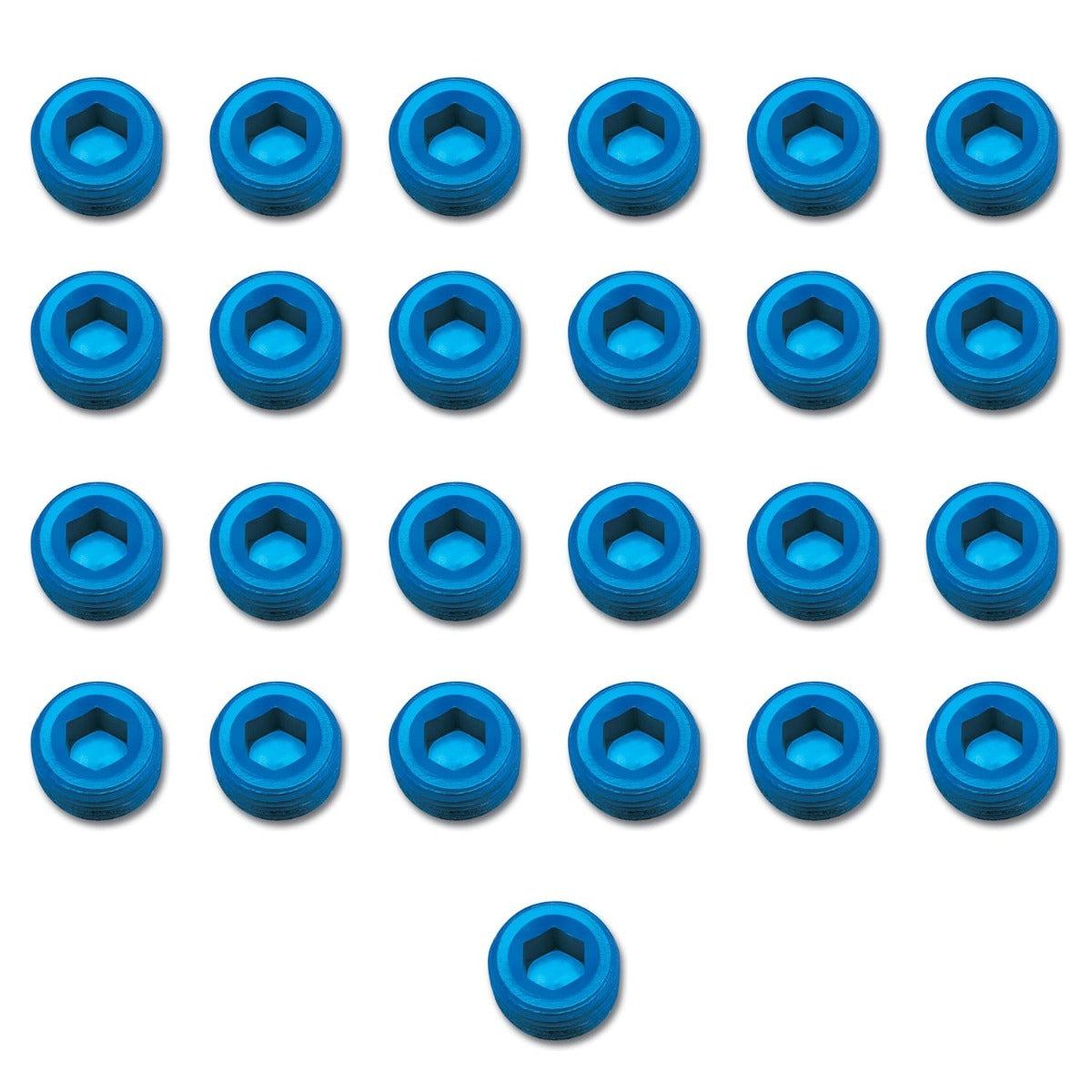 Russell 662038 Pipe Plug 1/8in NPT Allen Socket 25 Piece Bulk Package