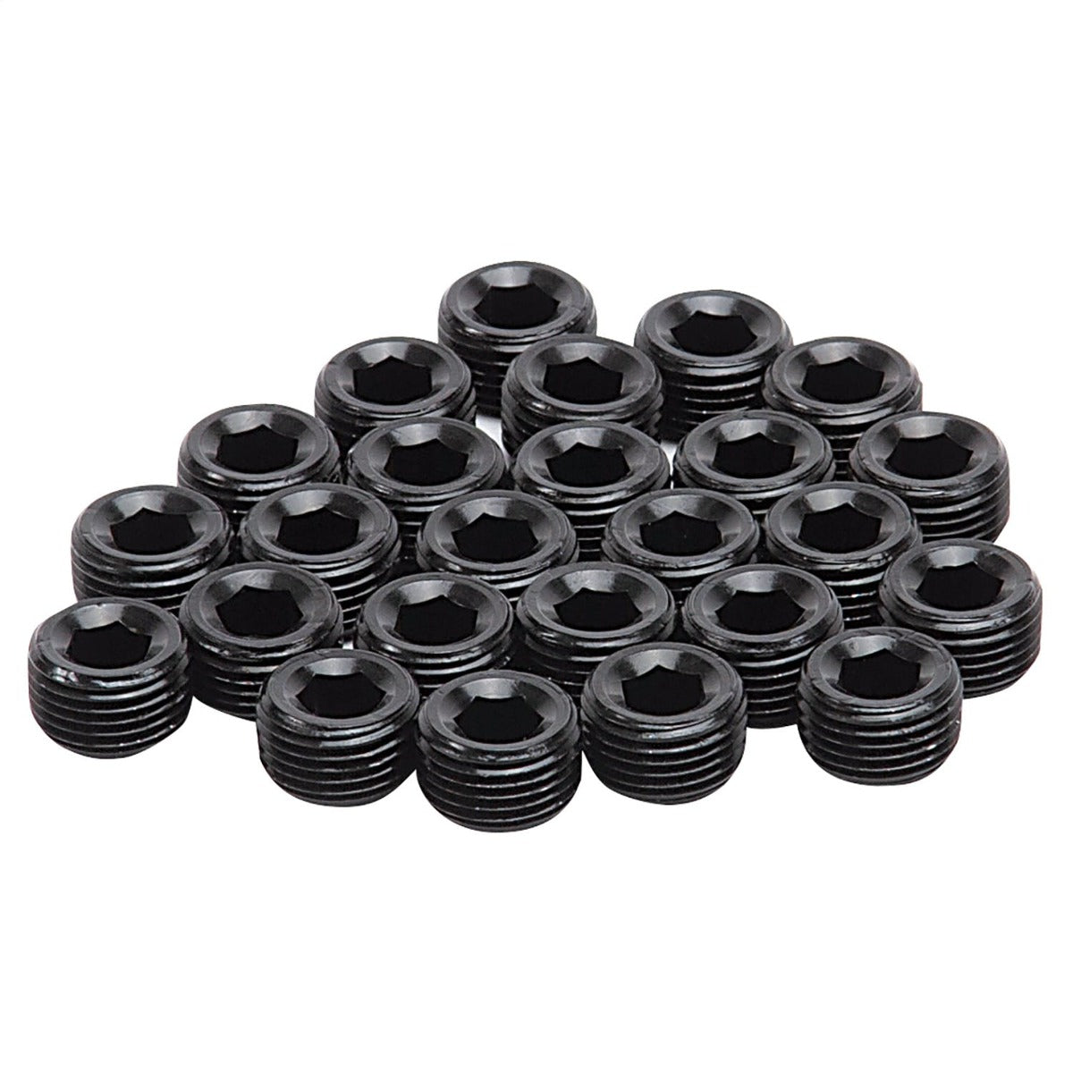 Russell 662057 Allen Socket Pipe Plug. 3/8?. Black 25pc