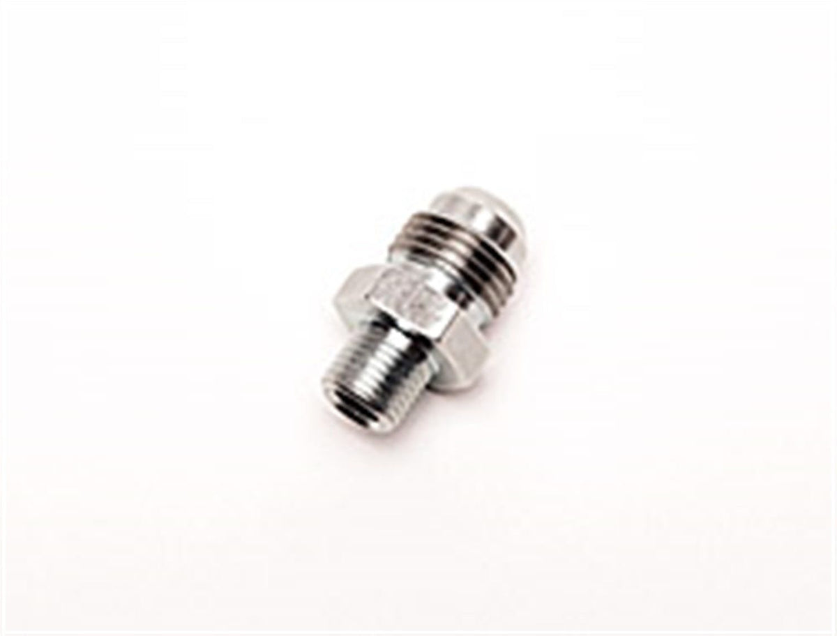 Russell 670470 Adapter -6AN Male To M10 X 1.0 Metric Steel W/ Crush Washer