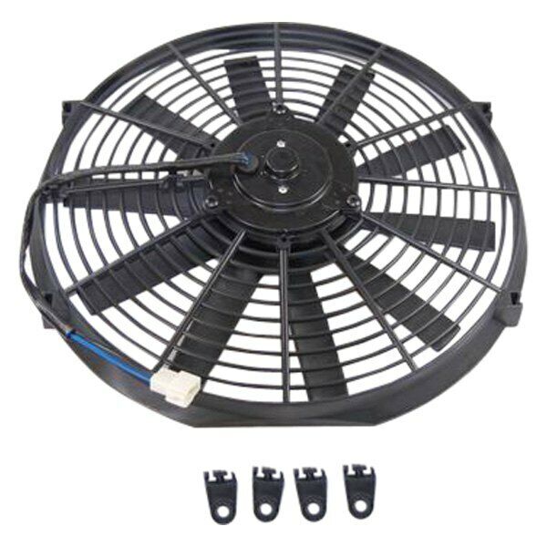 Racing Power Company R1204 14 inch universal straight blade cooling fan/black
