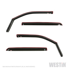 Westin Automotive 72-31408 Tape On Wind Deflector 4pc Smoke