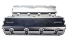 Moroso 68389 Fabricated Aluminum Billet Rail Valve Cover (Ford 4.6/5.4 II Bolt, 3.11 Tall)