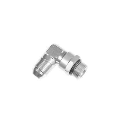 Redhorse Performance 1690-06-06-5 -06 AN Male to -06 ORB Male swivel, 90 deg - clear