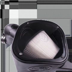S&B Filters 75-5068D Cold Air Intake Dry Extendable White