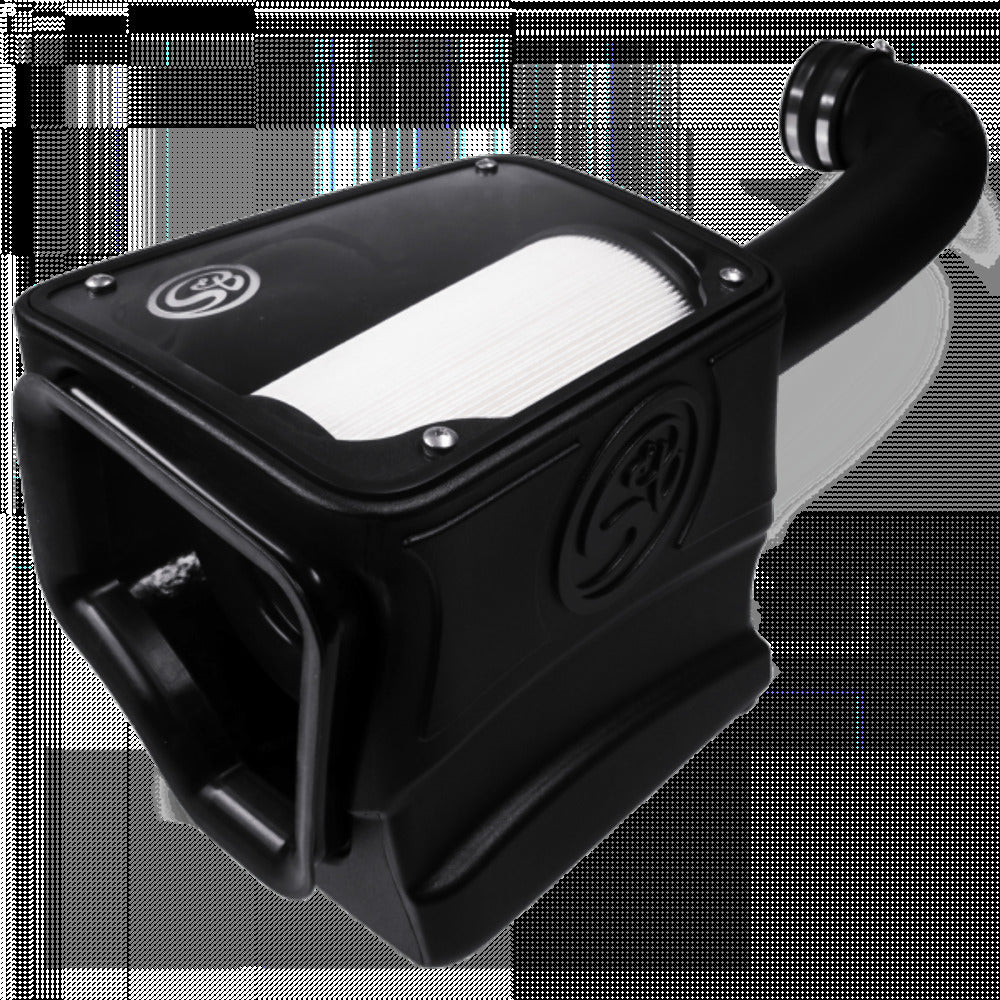 S&B Filters 75-5069D Cold Air Intake Dry Extendable White