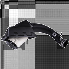 S&B Filters 75-5076D Cold Air Intake Dry Extendable White