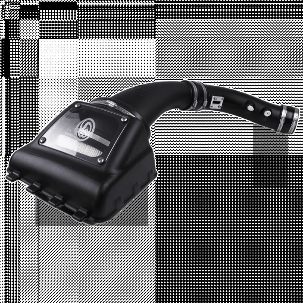 S&B Filters 75-5077D Cold Air Intake Dry Extendable White