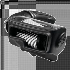 S&B Filters 75-5079D Cold Air Intake Dry Extendable White