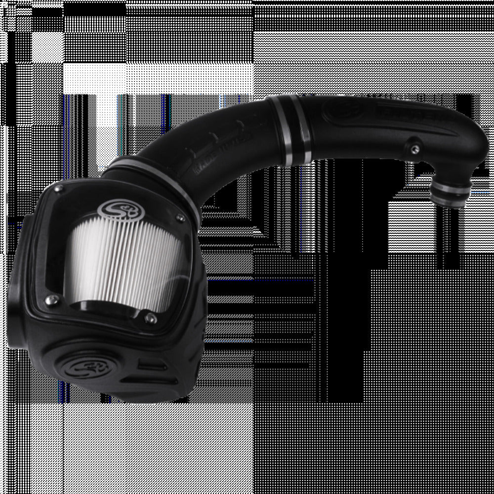 S&B Filters 75-5079D Cold Air Intake Dry Extendable White