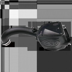 S&B Filters 75-5082D Cold Air Intake Dry Extendable White