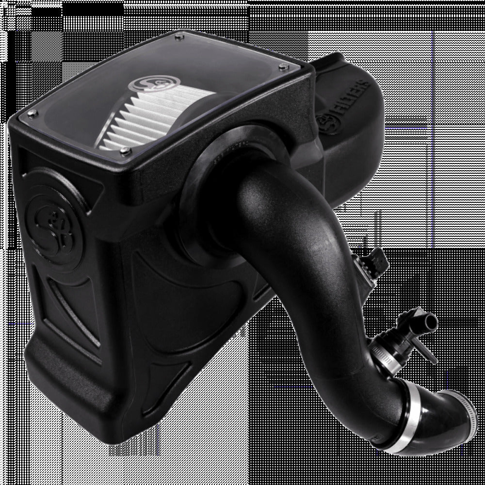 S&B Filters 75-5086D Cold Air Intake Dry Extendable White