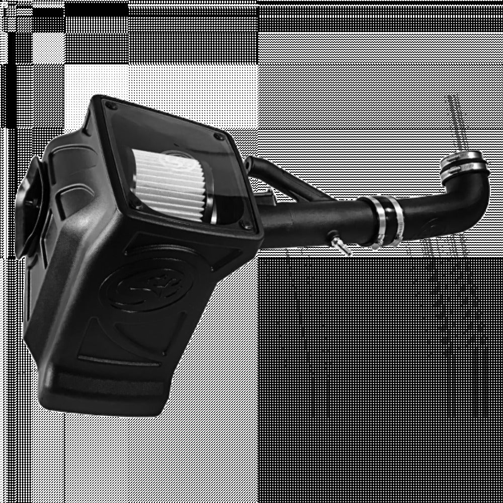 S&B Filters 75-5089D Cold Air Intake Dry Extendable White