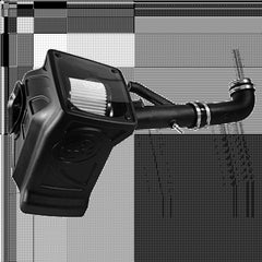 S&B Filters 75-5089D Cold Air Intake Dry Extendable White