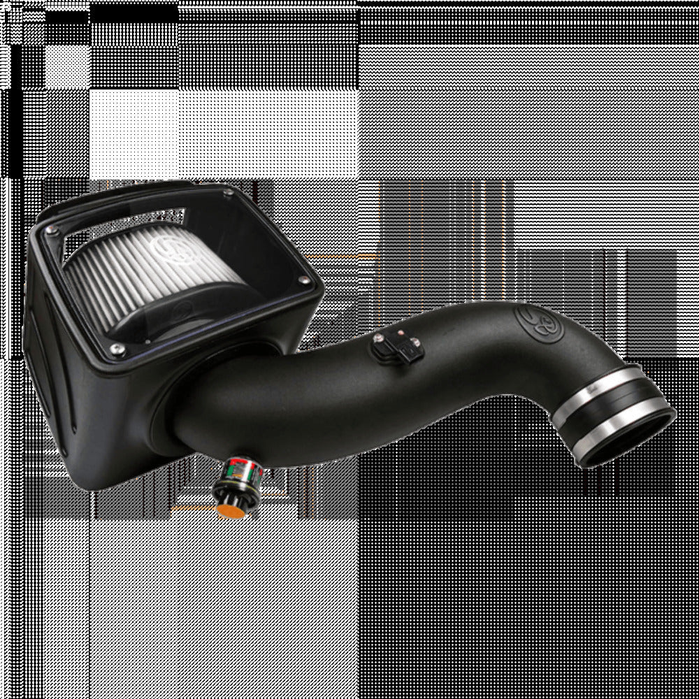 S&B Filters 75-5091D Cold Air Intake Dry Extendable White