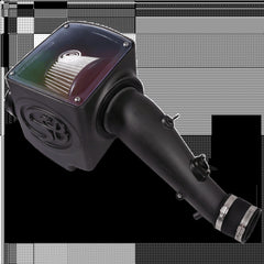 S&B Filters 75-5095D Cold Air Intake Dry Extendable White