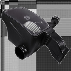 S&B Filters 75-5096D Cold Air Intake Dry Extendable White