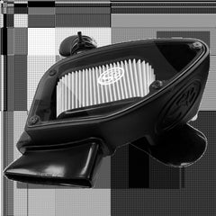 S&B Filters 75-5099D Cold Air Intake Dry Extendable White