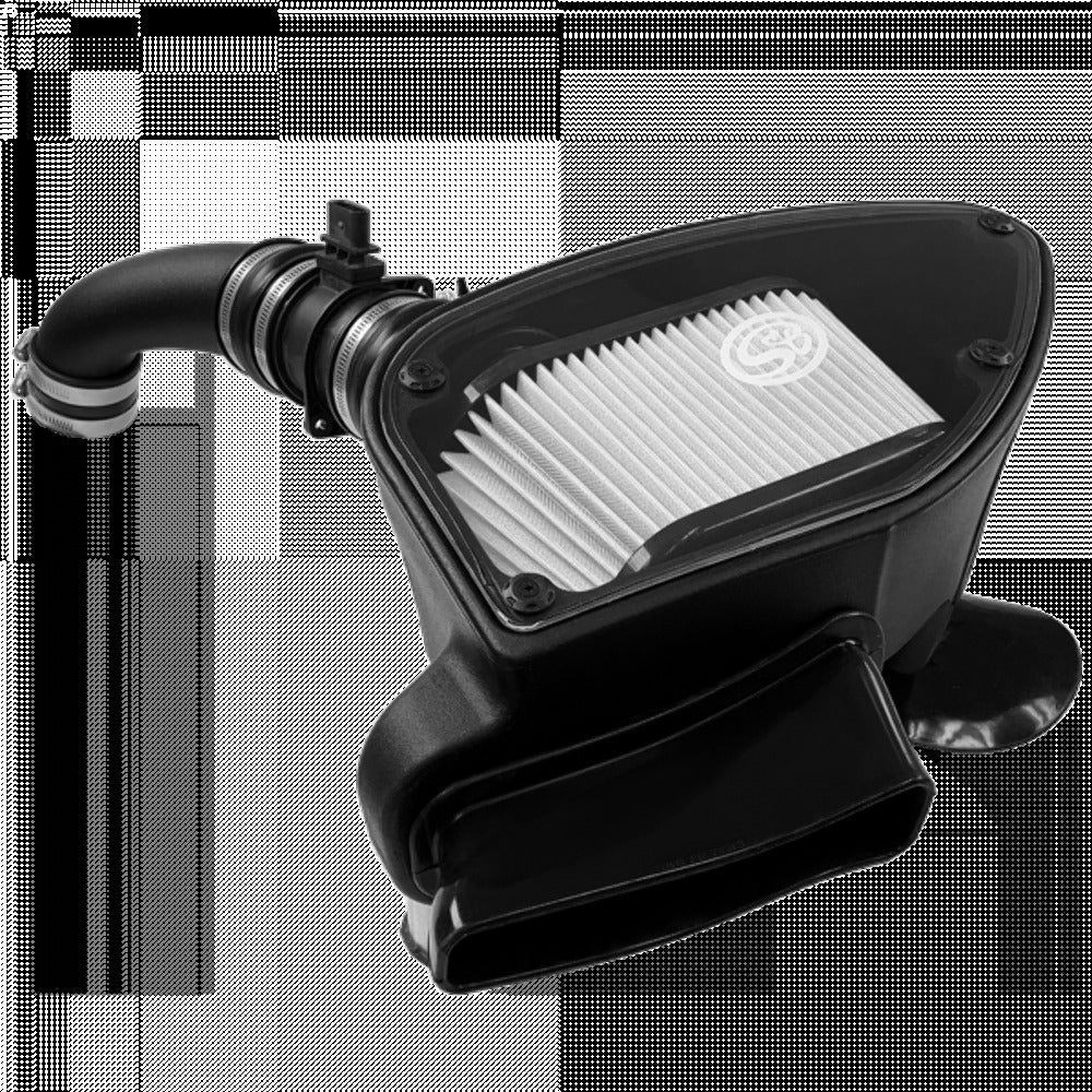 S&B Filters 75-5099D Cold Air Intake Dry Extendable White