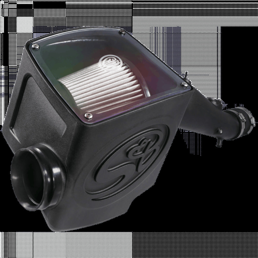 S&B Filters 75-5100D Cold Air Intake Dry Extendable White