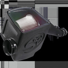 S&B Filters 75-5100D Cold Air Intake Dry Extendable White