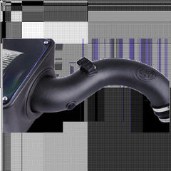 S&B Filters 75-5102D Cold Air Intake Dry Extendable White
