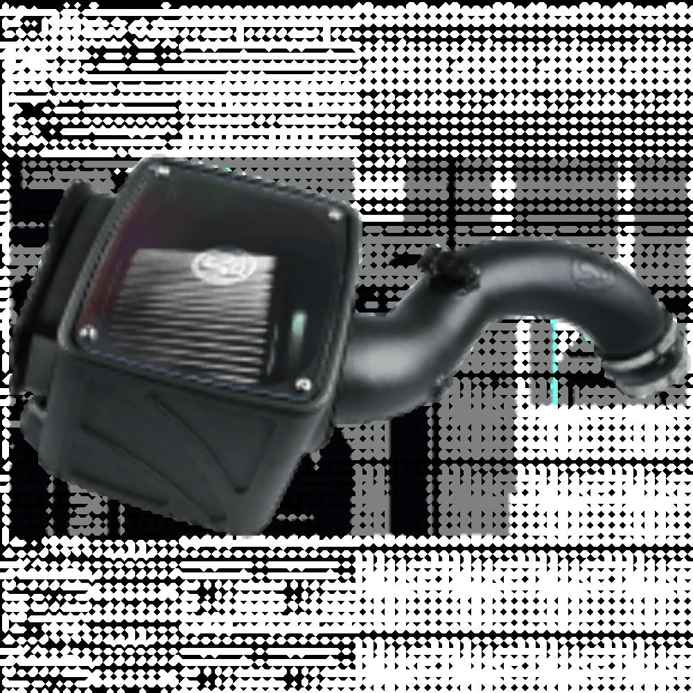 S&B Filters 75-5102D Cold Air Intake Dry Extendable White