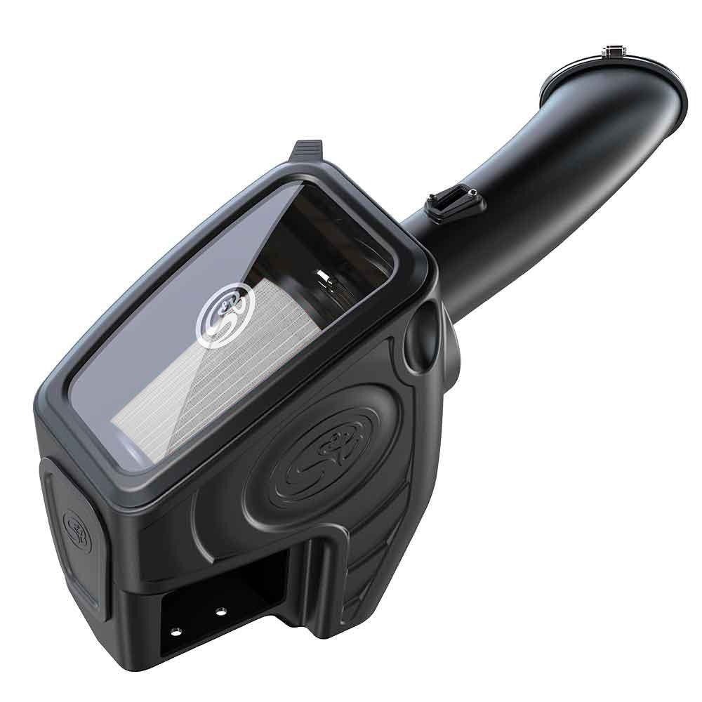 S&B Filters 75-5104D Cold Air Intake Dry Extendable White