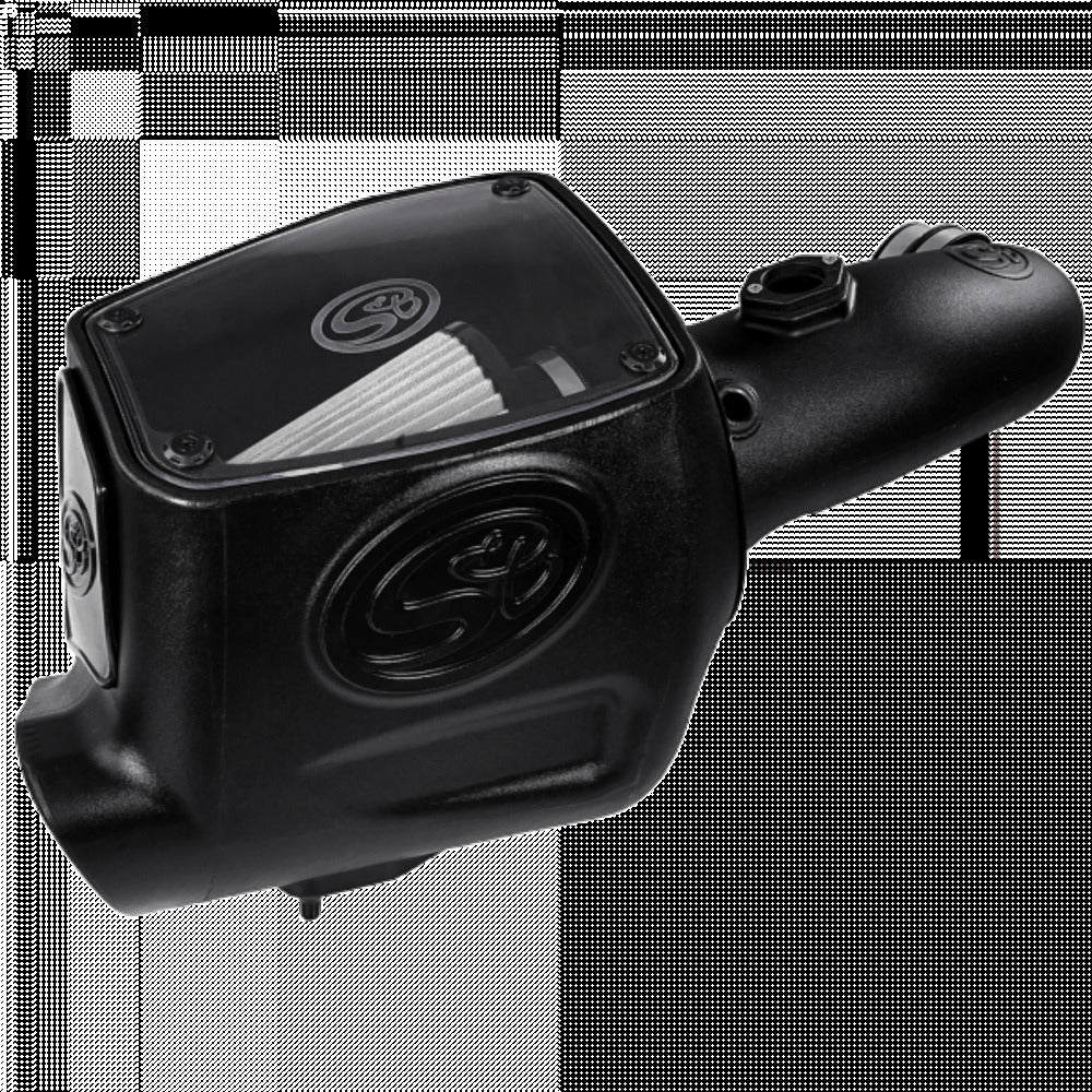 S&B Filters 75-5105D Cold Air Intake Dry Extendable White