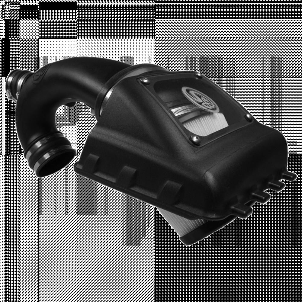 S&B Filters 75-5130D Cold Air Intake Dry Extendable White