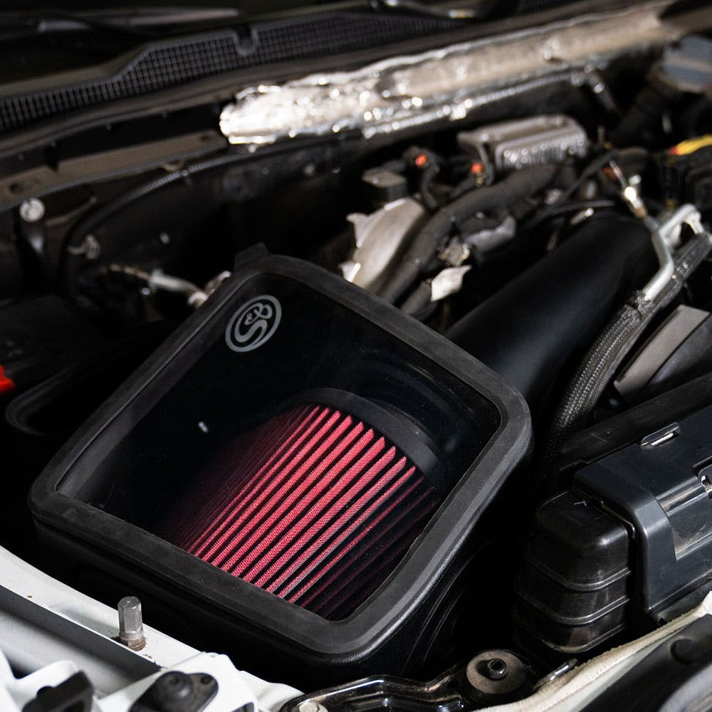 S&B Filters 75-5136 Cold Air Intake Cotton Cleanable Red
