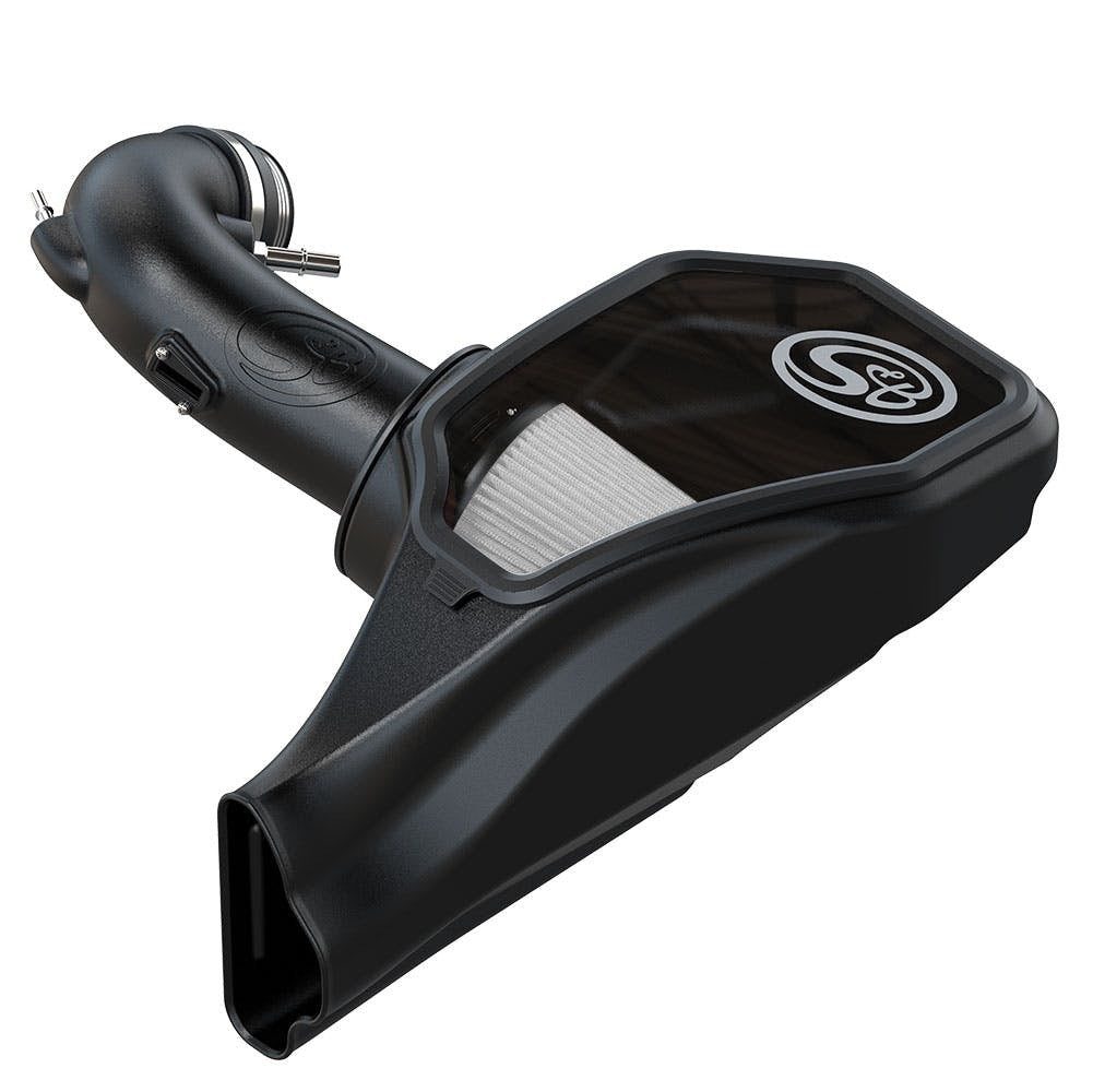 S&B Filters 75-5147D Cold Air Intake Dry Extendable White