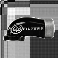 S&B Filters 76-1010B Intake Elbow 90 Degree With Cold Side Intercooler Piping and Boots