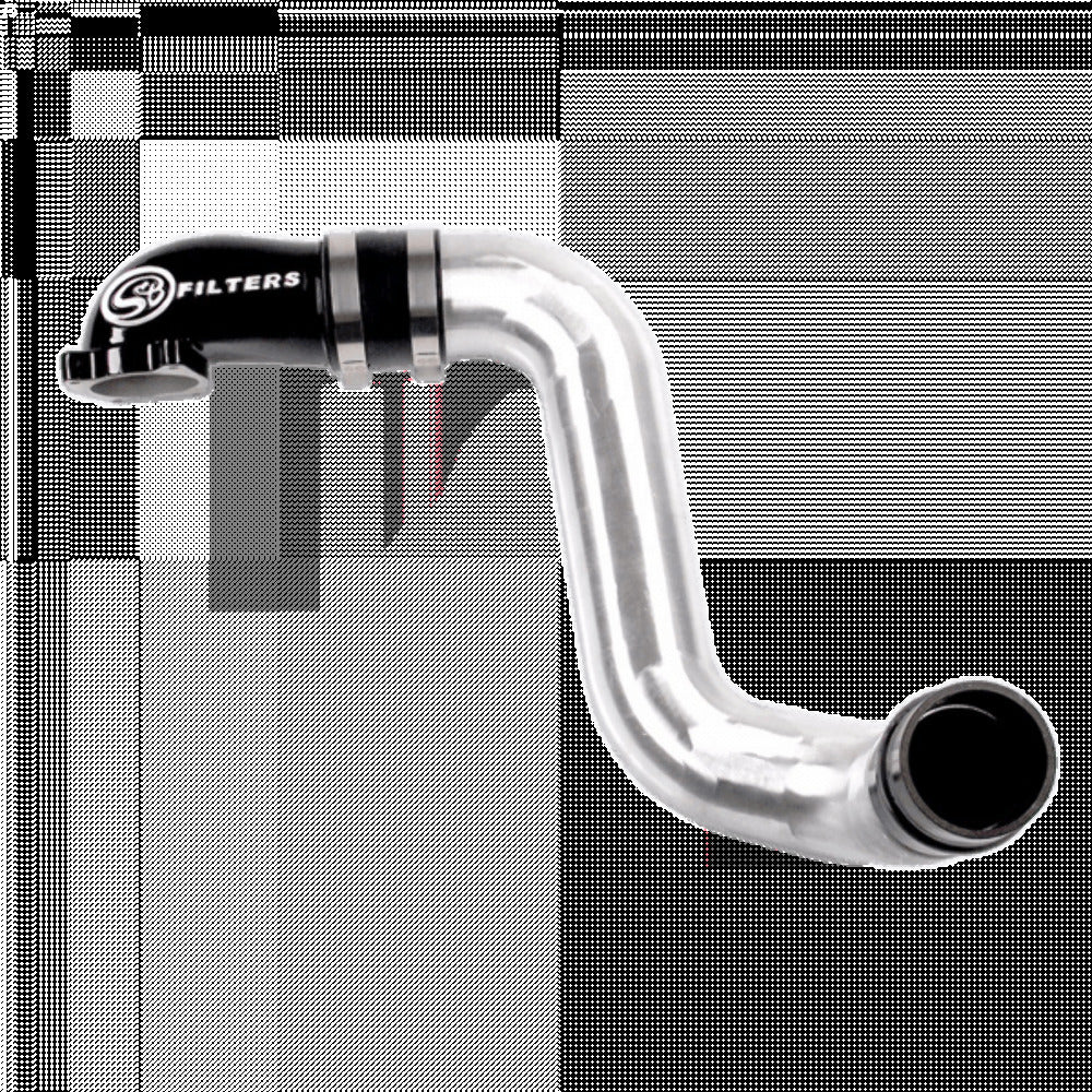 S&B Filters 76-1010B Intake Elbow 90 Degree With Cold Side Intercooler Piping and Boots
