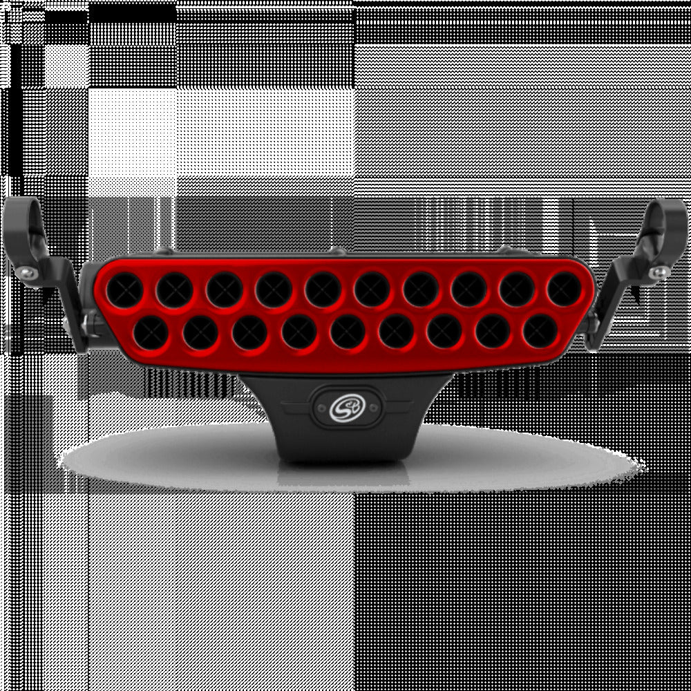 S&B Filters 76-3002 Stainless Steel Red Faceplate for Particle Separator