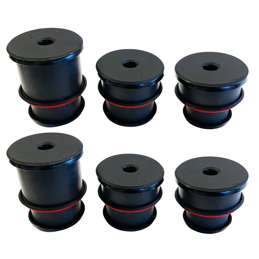 S&B Filters 81-1008 Body Mount Kit For 1980-1996 Ford F-150 and 1980-1997 F-250 / F-350 6 Pc S and B