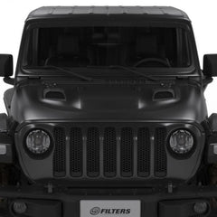 S&B Filters AS-1015 Air Hood Scoops for 18-20 Wrangler JL Rubicon 2020 Jeep JT w/ Intake Kit