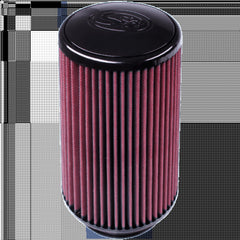 S&B Filters CR-40035 Replacement Air Filter for Competitor Intakes Oiled Cotton Cleanable Red