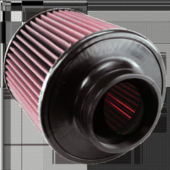 S&B Filters CR-90008 Replacement Air Filter for Competitor Intakes Oiled Cotton Cleanable Red