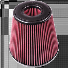 S&B Filters CR-90015 Replacement Air Filter for Competitor Intakes Oiled Cotton Cleanable Red