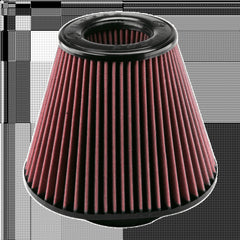 S&B Filters CR-90020 Replacement Air Filter for Competitor Intakes Oiled Cotton Cleanable Red
